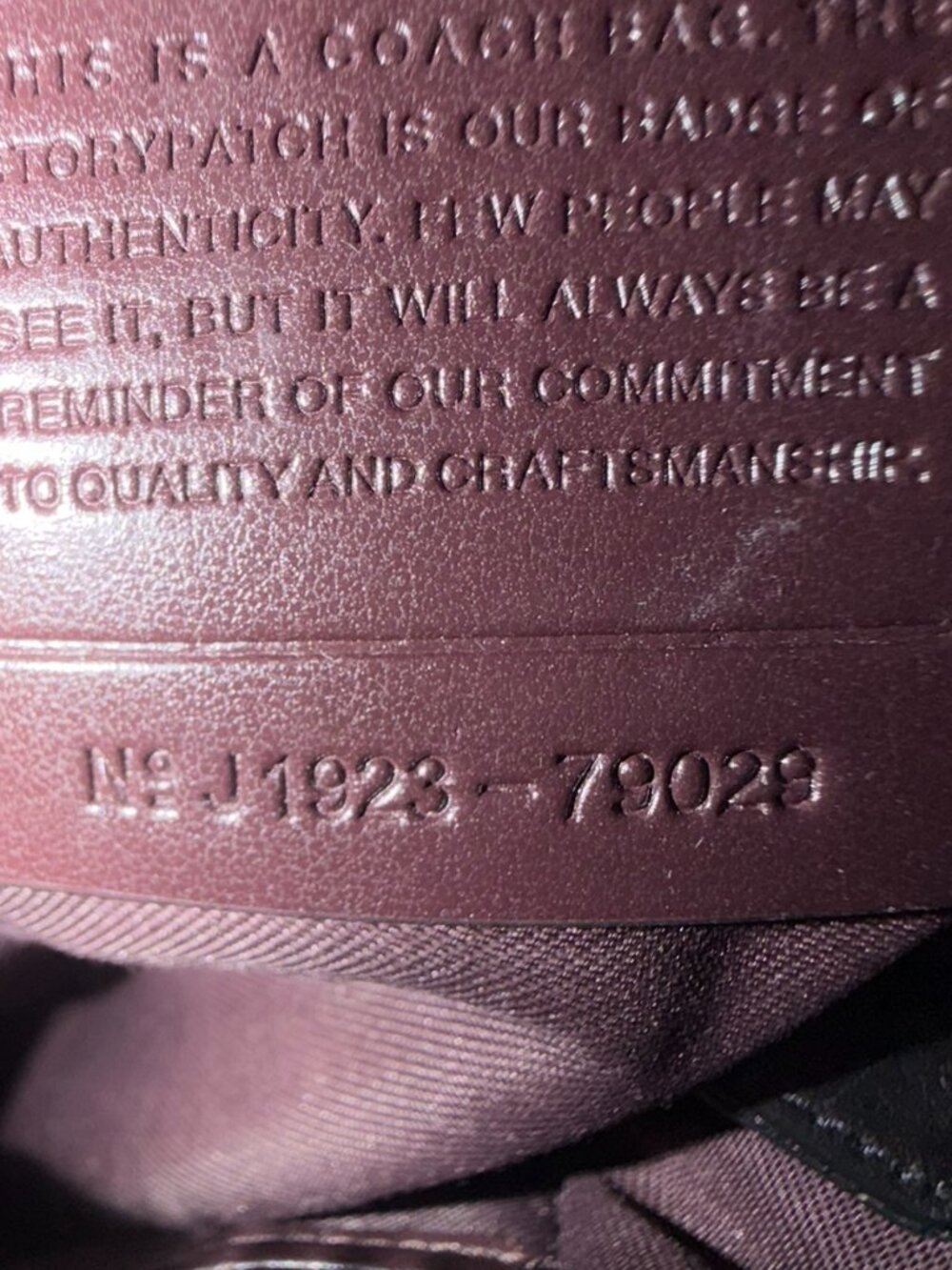 Coach Signature Chain Duffle - Picture 9 of 10
